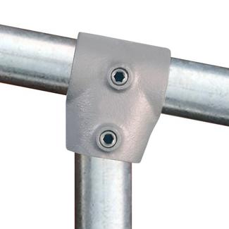 Doos Kort T-stuk - variabele hoek 0° - 11°-C / 33,7 mm (50 stuks)